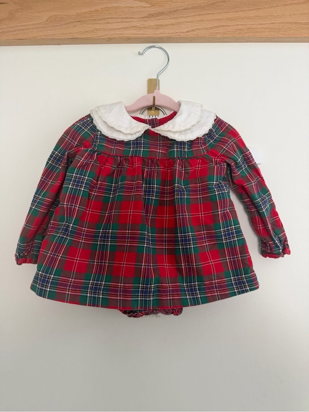 Janie and Jack The Tartan Plaid Holiday Matching Set 12-18 Months - Picture 2 of 8